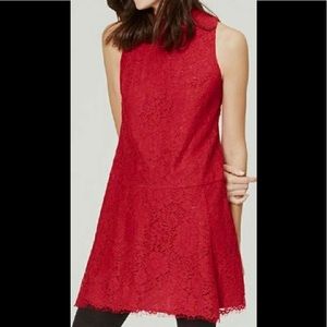 LOFT Overlay Shift Dress